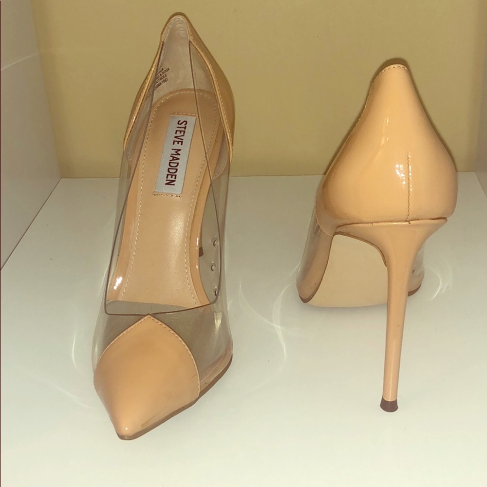 Steve Madden’s Women’s Malibu Pump, Blush Patent